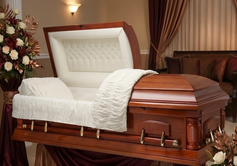 Dome-lid casket